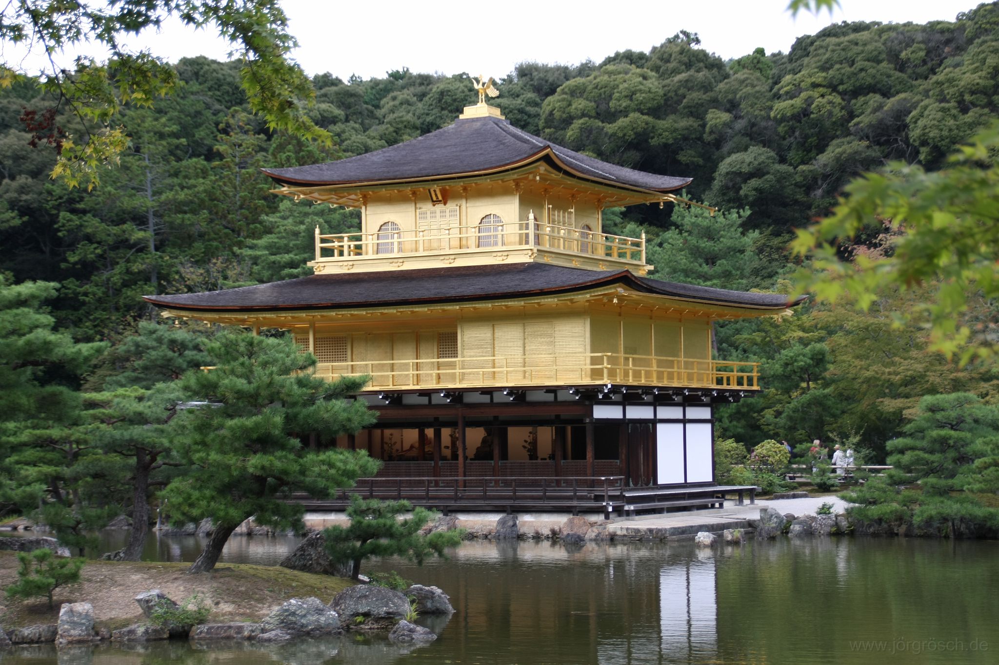 20071013-kyoto-gold.jpg - Goldener Tempel / 金閣寺 - nach über elf Jahren unverändert, Kyoto/京都
