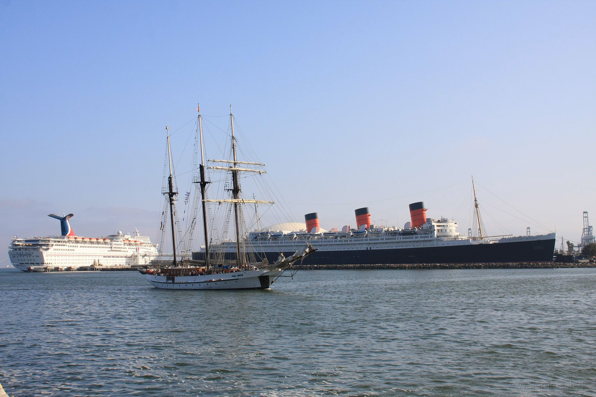 20090320-dreiboote.jpg - drei Generationen, Long Beach